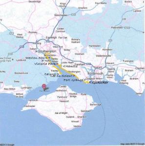 Solent map googleCalshot