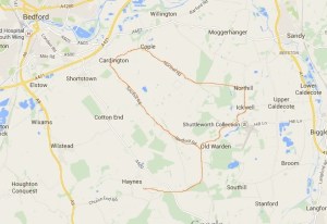 Mid Bedfordshire Villages around Old Walden ~ Google Maps